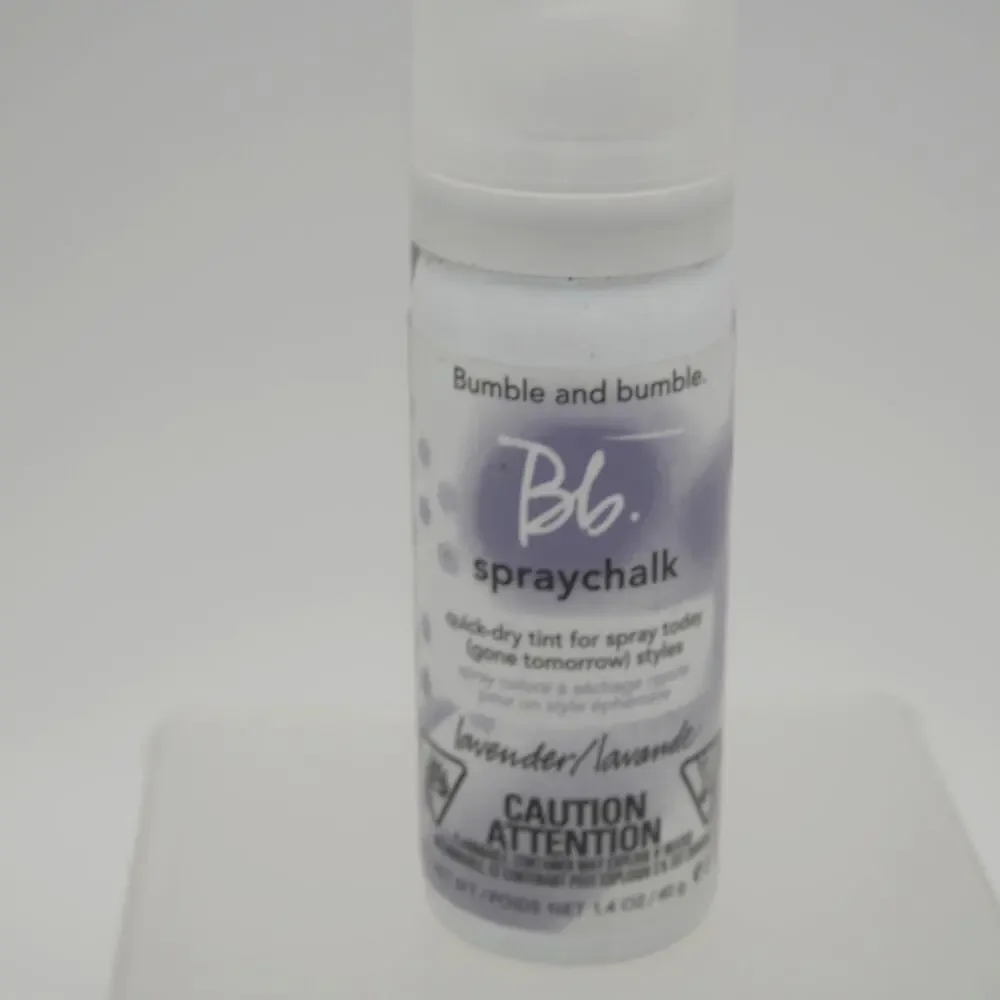 NEW Bumble and Bumble Spray Chalk Quick Dry Tint Color Lavender Purple 1.4oz